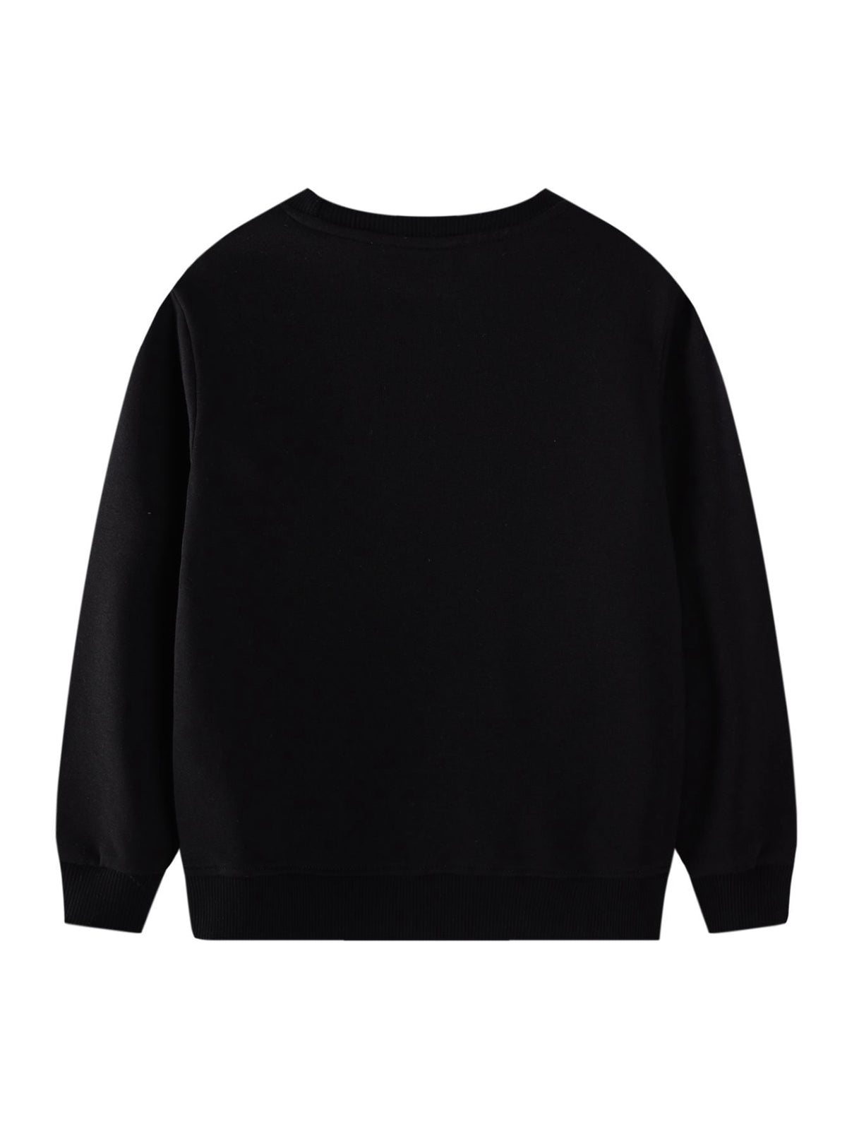 HILEELANG Boys Skeleton Graphic Black Sweatshirt, Sizes 2-7 Years