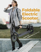 Roinside Electric Scooter, 8.5 in Solid Tires, 350W Motor, Up To 19 MPH, 21-23 Miles - UP12 Plus