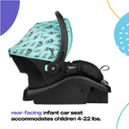 Cosco Kids Lift & Stroll DX Travel System, Gray Arrows - DX
