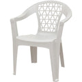 Adams Penza Stackable Chair, White