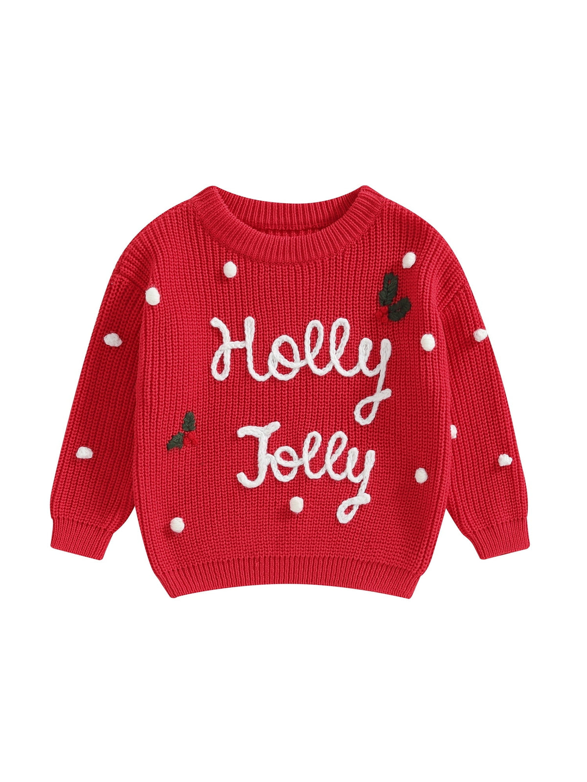 Loicainy Toddler Baby Boy Girl Halloween Knit Sweater 3 6 9 12 18 24 Months 2T 3T Long Sleeve Crewneck Letter Embroidery Pullover Autumn Winter Knitwear
