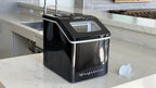 Frigidaire Countertop Clear Square Ice Maker, 40 lbs. Per Day - Stainless Steel