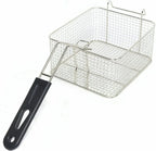 VONZOER Commercial Gas Griddle And Deep Fryer Combo, 2-Burner Stainless Steel, 70x38.5x51cm