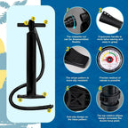 FunWater Inflatable Stand Up Paddle Board, 11 ft x 32 in x 6 in - SUP Paddle Accessories