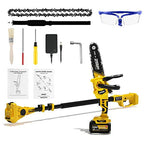 IMOUMLIVE 2-in-1 Brushless Cordless Pole Saw And 8 Inch Mini Chainsaw - 8 Inch