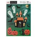 Haunted House Window Clings, Multicolor, 11.75" x 17", Halloween by Way To Celebrate