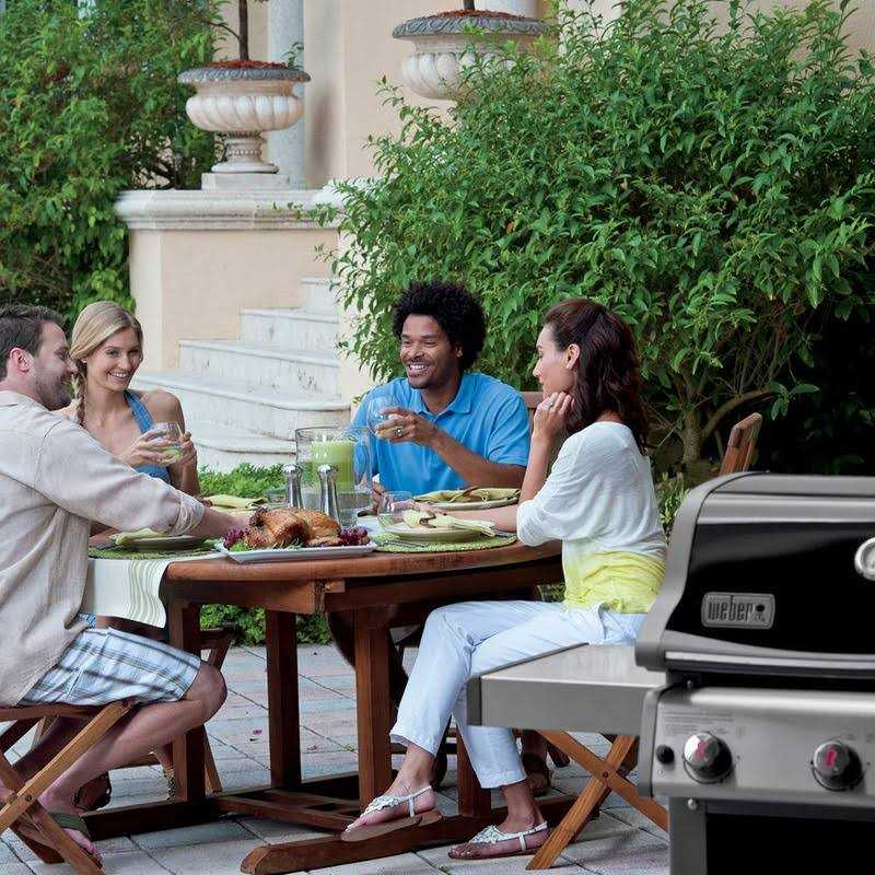 Weber Natural Gas Grill, Black - Spirit E-310 Classic