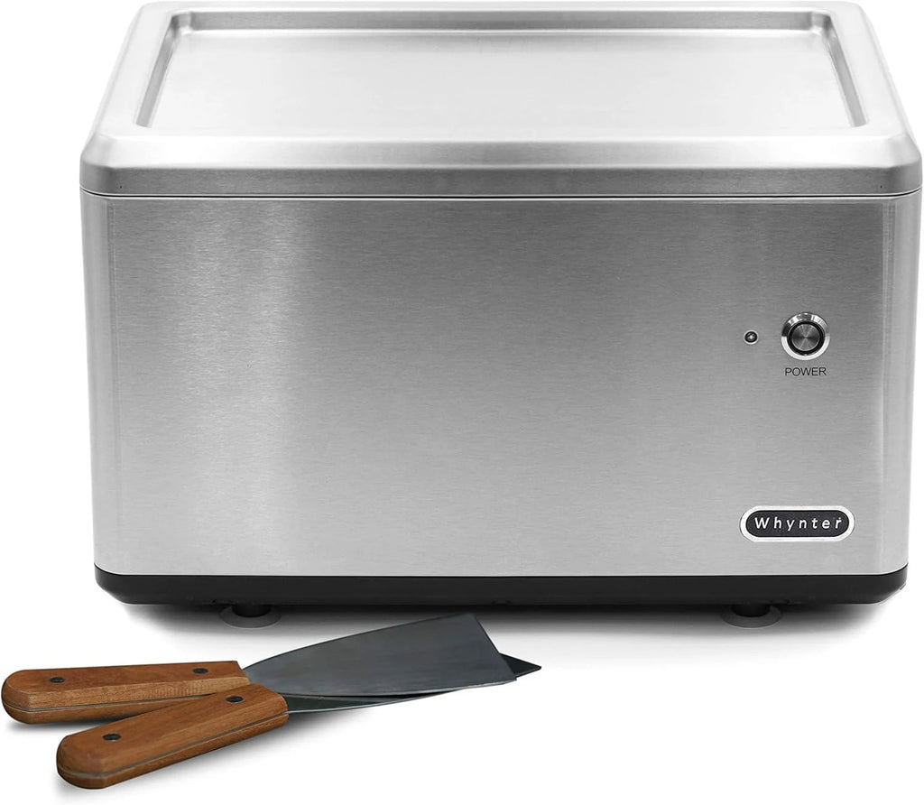 Whynter Rolled Ice Cream Maker With Compressor, 0.5-Quart Stainless Steel - ICR-300SS