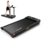 ANCHEER Under Desk Walking Pad Treadmill, 0.6-3.8 MPH, 240 lbs Capacity, 2.5 HP