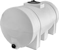 550-Gallon Horizontal Polyethylene Water Tank With Legs - 5-1/2 in Fill Cap, 2 in NPT Outlet