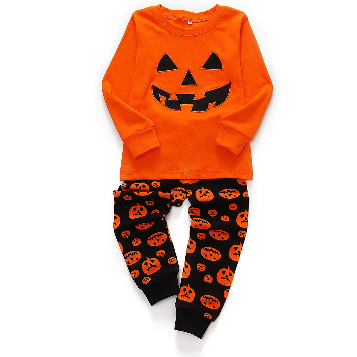 FEDPOP Toddler Halloween Pajamas Kids Skeleton Glow in the Dark Sleepwear Pjs Set 5T