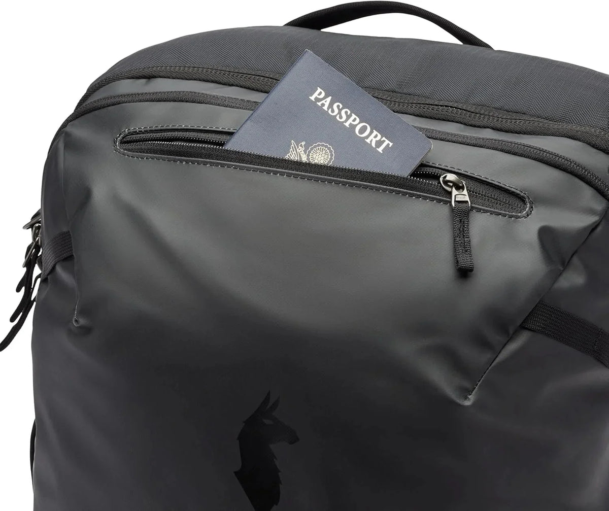 Cotopaxi Travel Pack, Black, 35L - Allpa