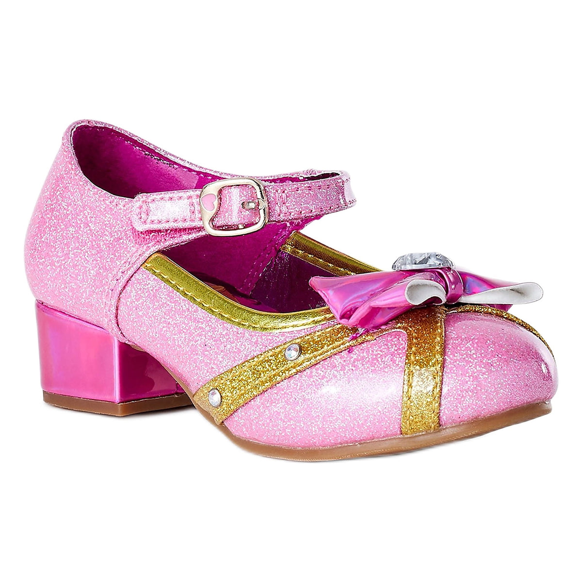 Disney Princess Toddler Girls Low Heel Dress Up Shoes