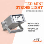 Indoor LED Mini Strobe Light, Silver, Halloween by Way To Celebrate