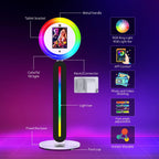 Portable iPad Photo Booth Stand With Ring Light and Remote App Control