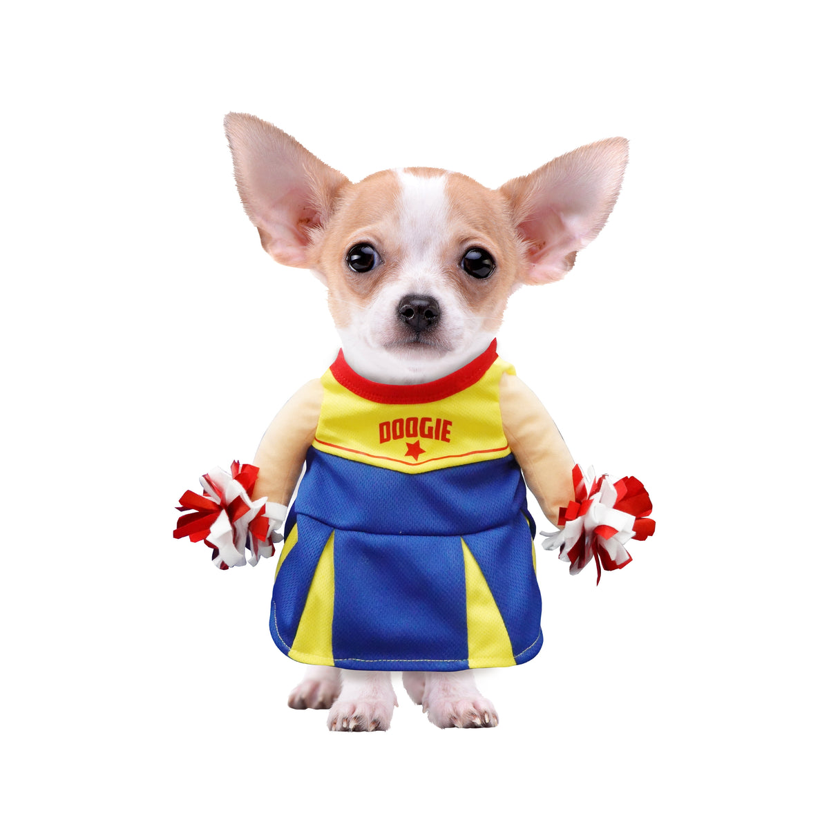 Best Furry Friends Costume for Dogs or Cats, Cheerleader, Medium