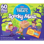 Rice Krispies Treats Spooky Minis Chewy Mini Crispy Marshmallow Squares, Ready-to-Eat, Trick or Treat, 23.2 oz, 60 Count