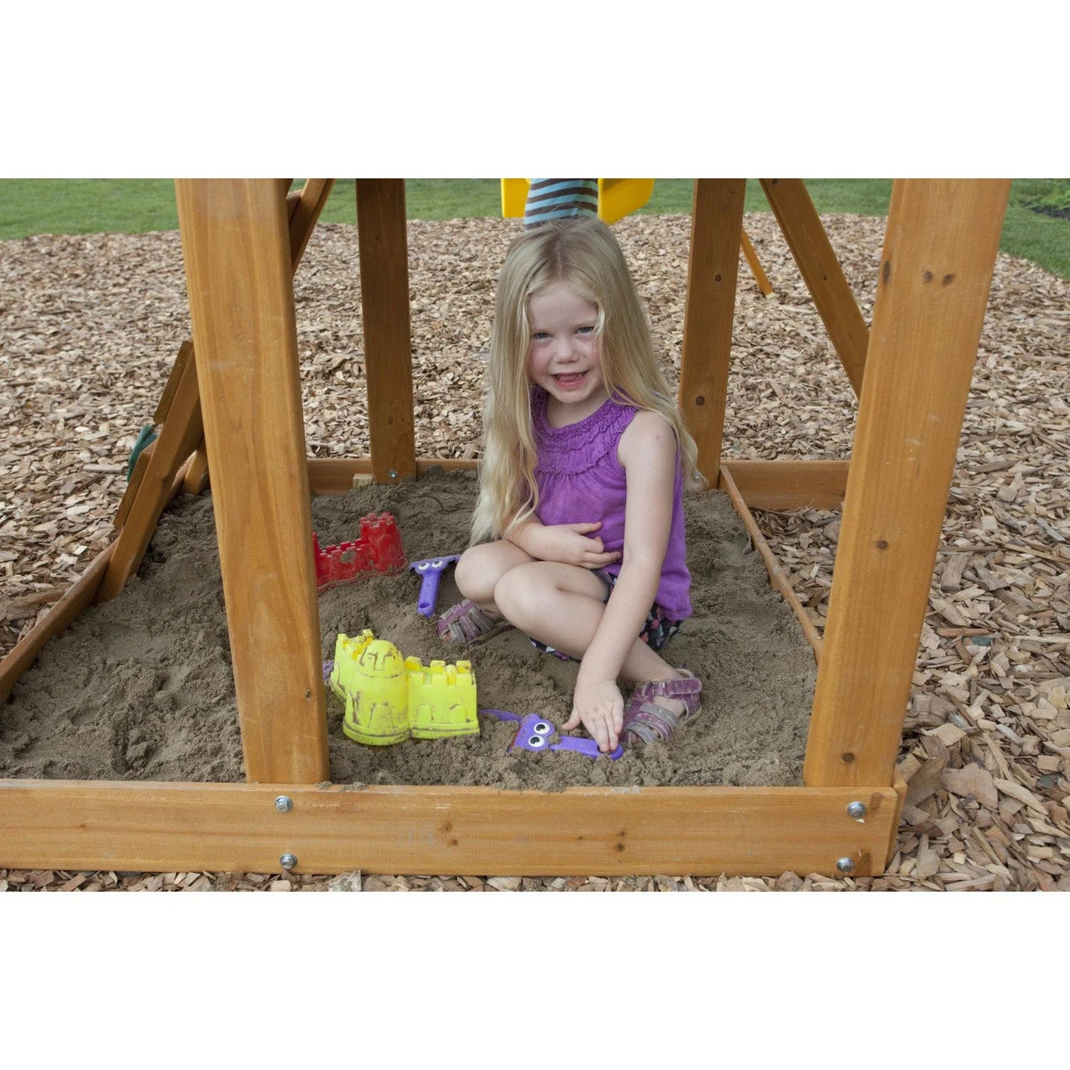 KidKraft Wooden Swing Set - Appleton
