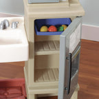 Step2 Heart Of The Home Toddler Play Kitchen Set, Multicolor, 45.13in W x 48in H x 12in D - 821800