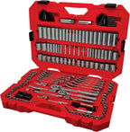 CRAFTSMAN Mechanics Tool Set, 1/4 and 3/8 Inch Drive, 189 Piece - CMMT12134