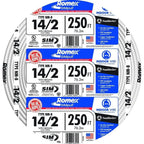 Southwire 250-Foot 14/2 Romex NM-B SIMpull Copper Solid Conductor Cable - 28827455