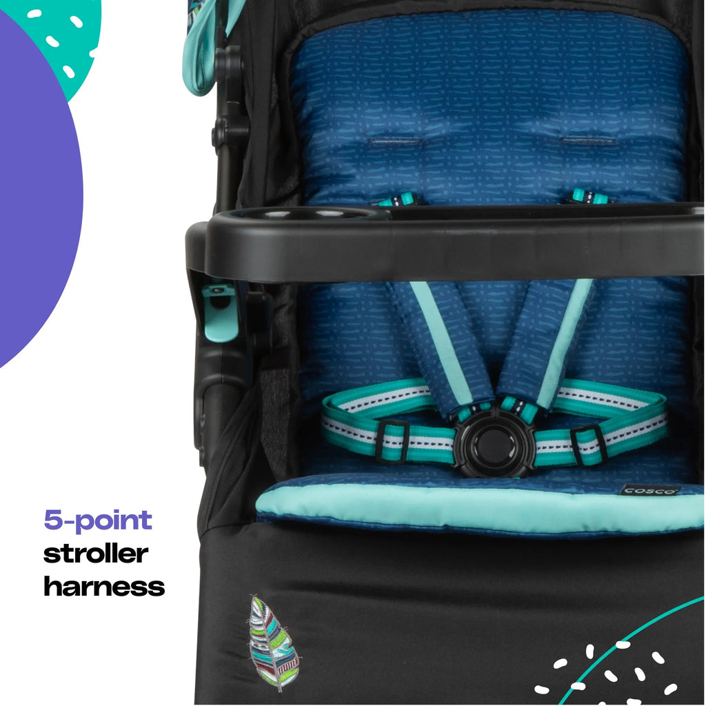 Cosco Kids Lift & Stroll DX Travel System, Gray Arrows - DX