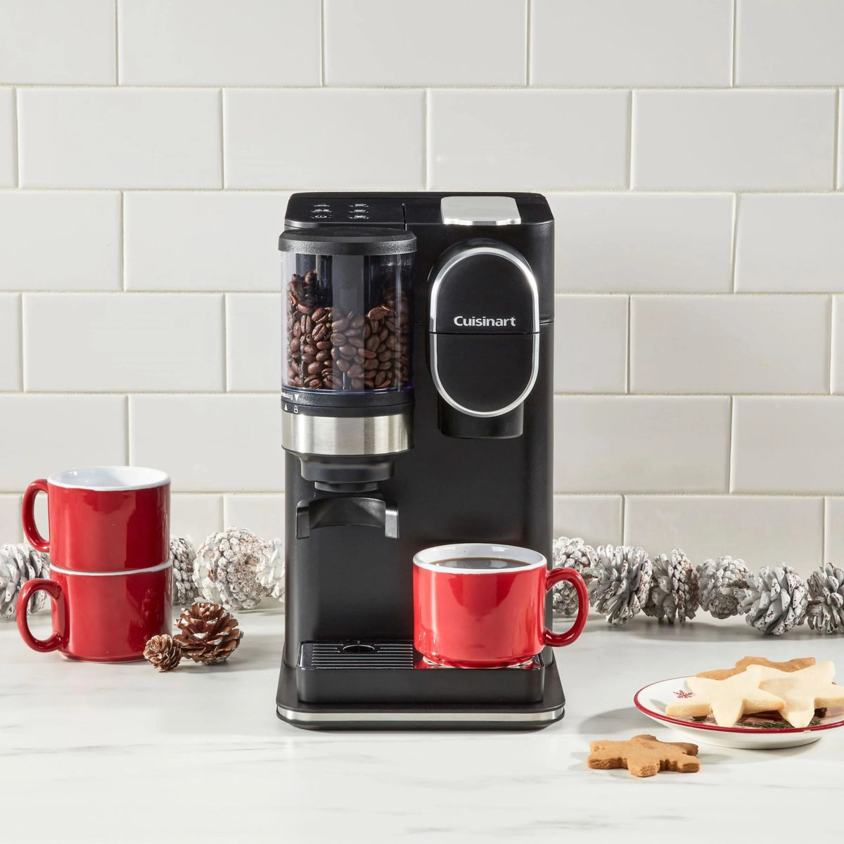 Cuisinart Single Serve Coffee Maker With Coffee Grinder - 48 Ounce