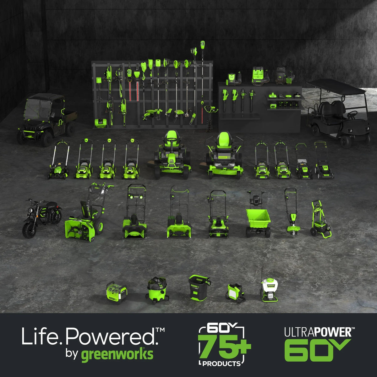 Greenworks Cordless Edger 60V 8 in Brushless With 2.0 Ah Battery And Charger
