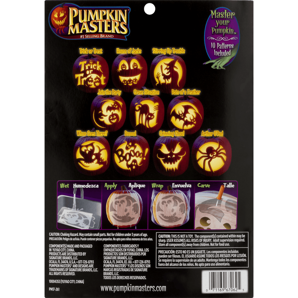 Pumpkin Masters Pumpkin Carving Kit 15 Pieces 1 ea