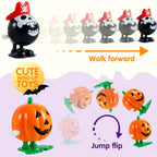 Joyfy 24 Pcs Halloween Wind Up Toys for Kids Gifts, Toys Bulk for Halloween Party Favors, Goody Treat Bag Stuffers Fillers, Classroom Prizes