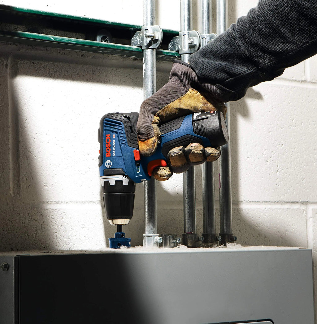 BOSCH 12V Max Cordless Drill/Driver And Impact Driver Combo Kit With 2 Batteries, Charger And Case - CLPK22-120