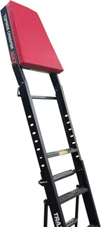 Traxion Foldable Topside Engine Creeper, Black, 48.38in D x 32.12in W x 70in H - 3-200 NXT