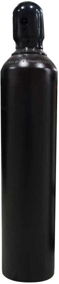 Weldfabulous Welding Gas Cylinder, 80 cu/ft, 75% Argon 25% CO2, Black - ZZ80AG25S-FULL XIYNBH