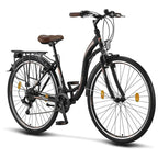 Licorne Urban City Bike, Aluminum Frame, 24.0 Inches/26.0 Inches/28.0 Inches - Stella Premium