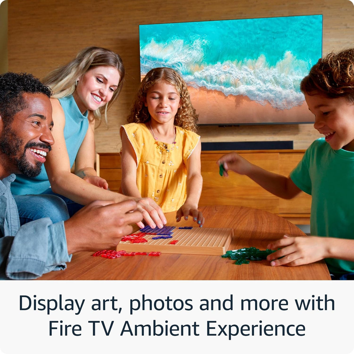 Amazon Fire TV 55-inch Omni QLED Series 4K UHD Smart TV - Dolby Vision IQ
