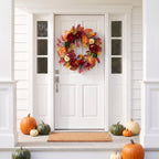Peonies and Hydrangeas Wreath, Multicolor, 24", Fall by Way To Celebrate