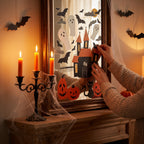 Haunted House Window Clings, Multicolor, 11.75" x 17", Halloween by Way To Celebrate