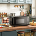 Mainstays Countertop Microwave Oven, 1.1 Cu Ft, 1000 Watts, Black - MS54100112162