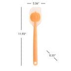 Way To Celebrate 12” Silicone 3D Spatula, Jack-o’-lantern, Orange