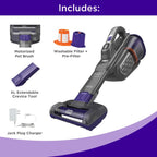 BLACK+DECKER Furbuster AdvanceClean+ Cordless Pet Handheld Vacuum 20V MAX - HHVK515JP07