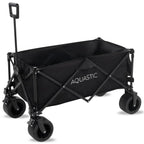 AQUASTIC Folding Transport Cart, 127 Litres, Olive - CARO