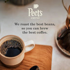 Peet's Coffee Decaf House Blend Dark Roast K-Cup Pods 88 Count