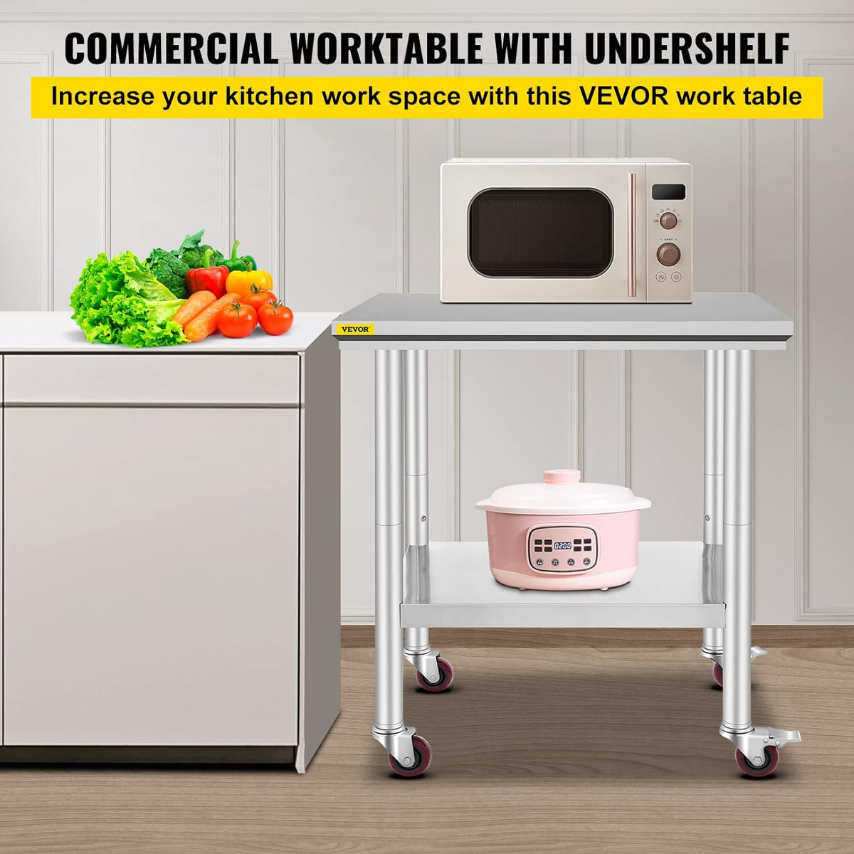 COMFEE' Portable Countertop Dishwasher, 5L Built-In Water Tank, 6 Programs, White - CDC17P0AWB