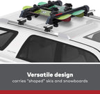 Yakima PowderHound 6 Ski And Snowboard Mount, Black - 8003094