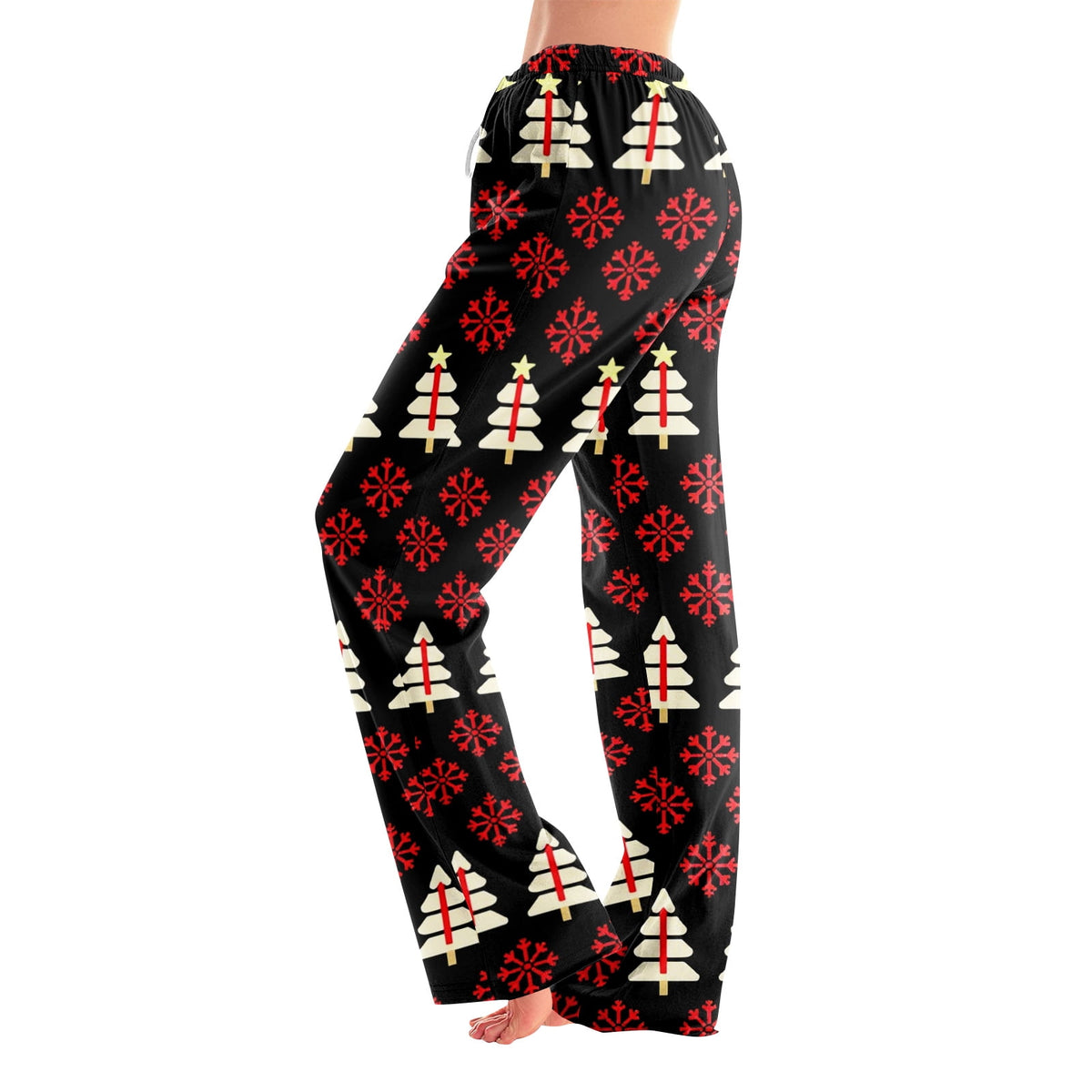 Hearthz Halloween Flannel Pajama Pants Women Plush Fuzzy Pajama Pants for Women Plaid Warm Cozy Pj Bottoms Lounge Pants Flannel Pants for Women