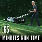 EGO Power+ 21-Inch 56-Volt Lithium-Ion Self-Propelled Cordless Lawn Mower With 2 4.0Ah Batteries And Rapid Charger - LM2102SP-A