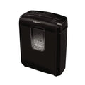 Fellowes Powershred 6C Cross-Cut Shredder - Black