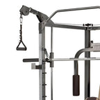 Marcy Full Body Home Exercise Gym, Gray/Brown, 98 x 59 x 82 Inches