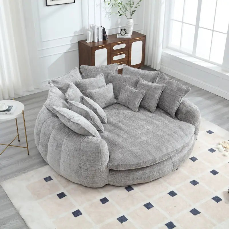 Double Loaf Sofa Bed With Armrests
