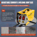 PLAYOCCAR Vehicle Panel Spot Dent Puller Welder 110V, 3500A, 3KW - PLAYOCCAR